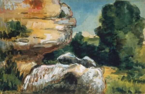 Roches – Paul Cézanne Paul Cézanne 105x70