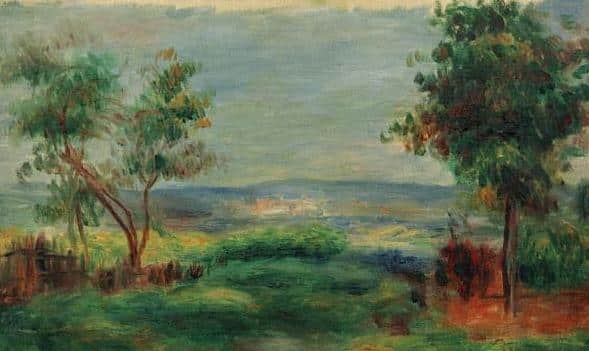 A. Renoir, Landschaft – Pierre-Auguste Renoir Pierre-Auguste Renoir 105x70