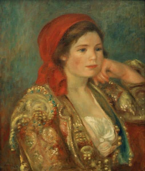 Mädchen mit spanischer Jacke – Pierre-Auguste Renoir Pierre-Auguste Renoir 70x85