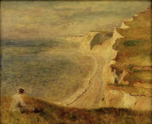 Felsen bei Pourville – Pierre-Auguste Renoir Pierre-Auguste Renoir 85x75