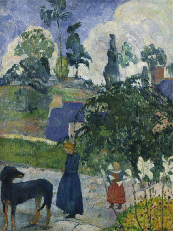 In den Lilien – Paul Gauguin Paul Gauguin 70x85