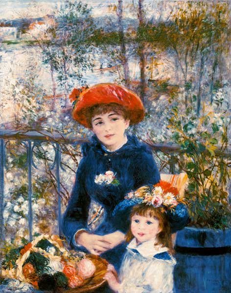 Auf der Terrasse – Pierre-Auguste Renoir Beliebte Bilder 70x85