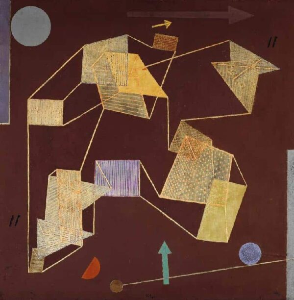 Aufstieg und Flugbahn (Gleitflug) – Paul Klee Paul Klee 70x70