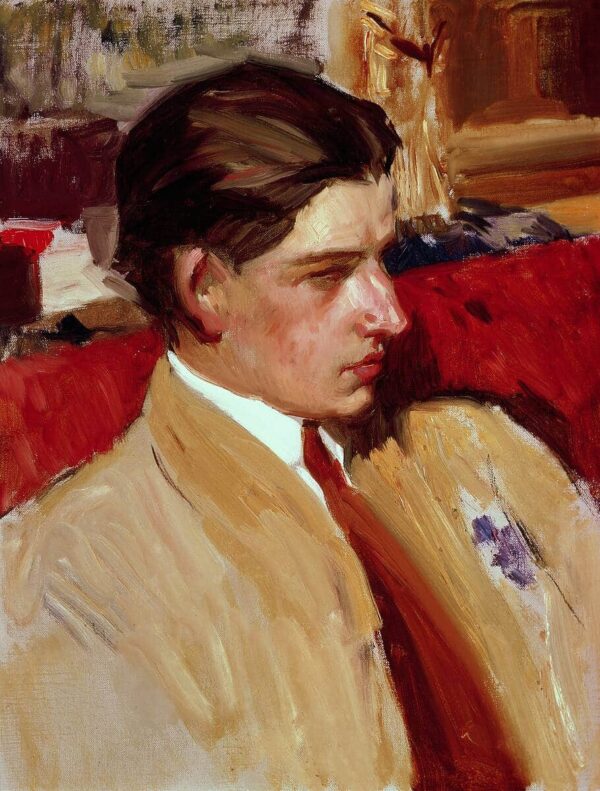 Selbstporträt im Profil – Sorolla Joaquín Sorolla