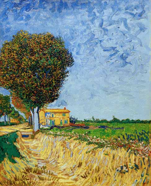 Avenue in der Nähe von Arles – Van Gogh Vincent Van Gogh 70x85