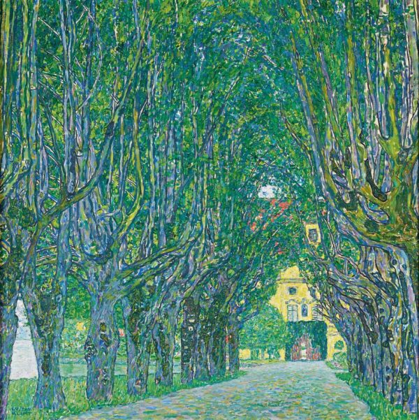 Allee im Schlosspark Kammer – Gustav Klimt Gustav Klimt 70x70