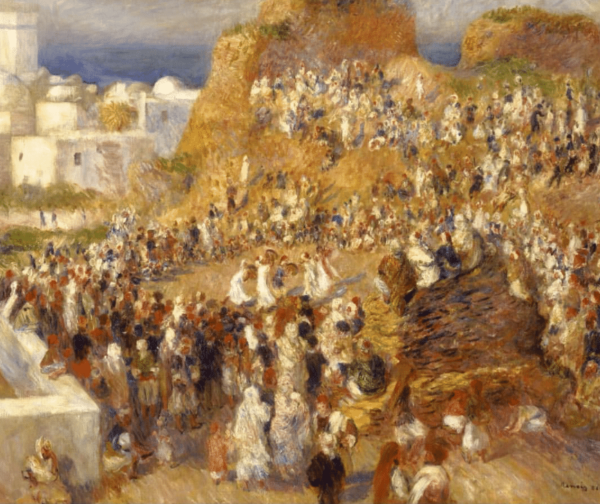 Die Kasbah in Algier – Pierre-Auguste Renoir Pierre-Auguste Renoir 85x75