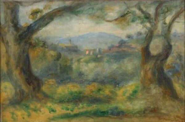 Landschaft bei Collettes – Pierre-Auguste Renoir Pierre-Auguste Renoir 105x70