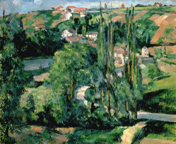 Cote du Galet, bei Pontoise – Paul Cézanne Paul Cézanne 85x75