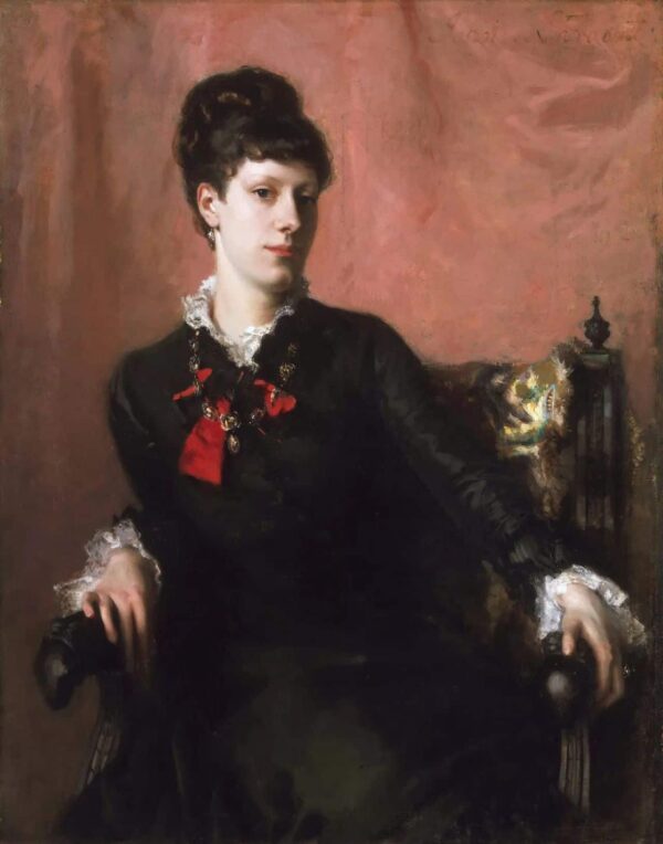 Porträt von Frances Sherborne Ridley Watts – John Singer Sargent John Singer Sargent 70x85