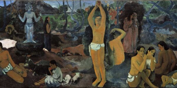 Woher kommen wir? – Paul Gauguin Beliebte Bilder 140x70