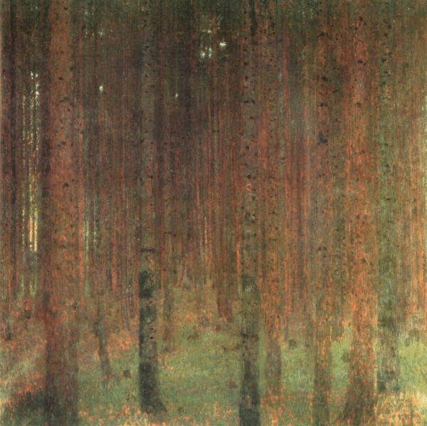 Pinienwald II – Gustav Klimt Gustav Klimt 70x70