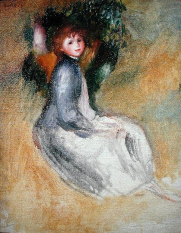 Sitzendes Mädchen – Pierre-Auguste Renoir Pierre-Auguste Renoir 70x85