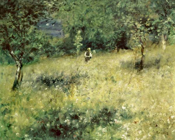 Der Frühling in Chatou – Pierre-Auguste Renoir Pierre-Auguste Renoir 85x75