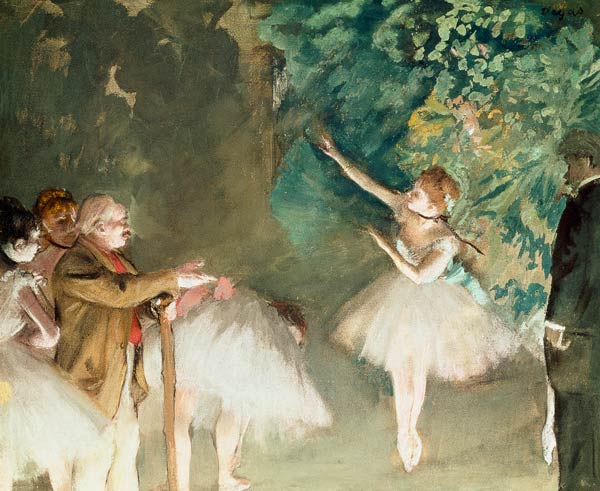 Wiederholung des Balletts – Edgar Degas Edgar Degas 85x75