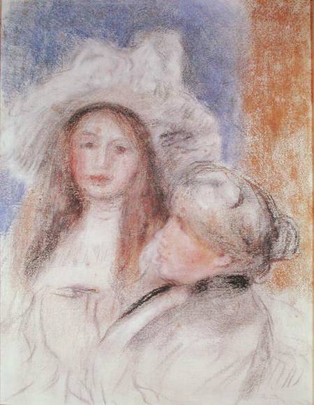 Berthe Morisot und ihre Tochter Julie Manet – Pierre-Auguste Renoir Pierre-Auguste Renoir 70x85