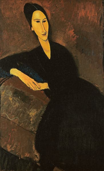 Porträt von Anna Zborowska – Amedeo Modigliani Amedeo Modigliani 70x105