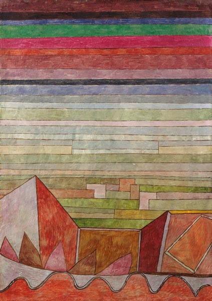 Blick ins Land der Früchte – Paul Klee Paul Klee 70x105