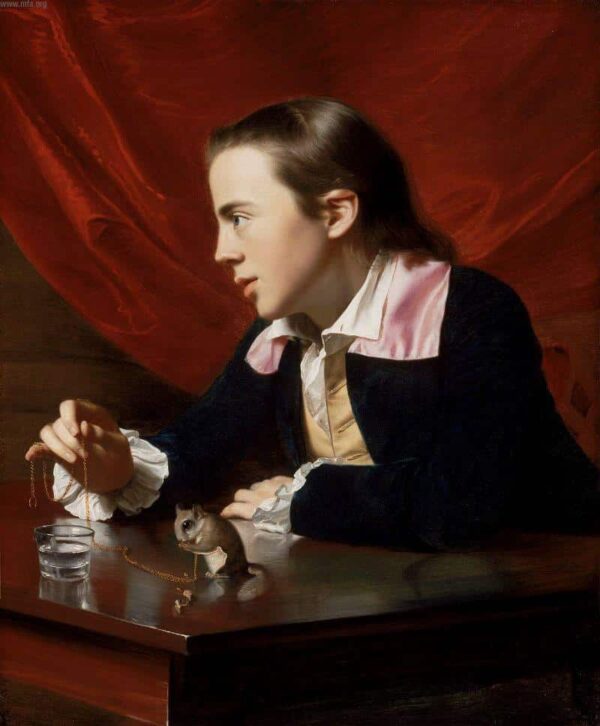 Junge mit Eichhörnchen (Henry Pelham) – John Singleton Copley John Singleton Copley