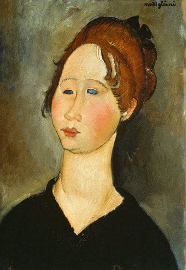 Burgunderin – Amedeo Modigliani Amedeo Modigliani 70x105