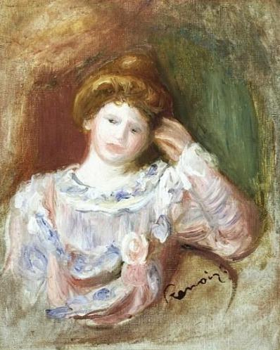 Büste einer Frau, um 1907 – Pierre-Auguste Renoir Pierre-Auguste Renoir 70x85