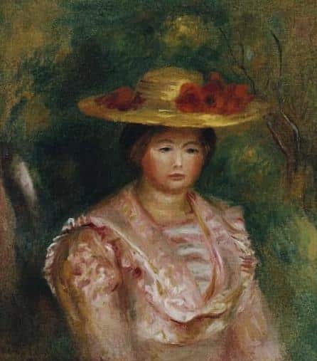 Büste einer Frau (Gabrielle) – Pierre-Auguste Renoir Pierre-Auguste Renoir 70x70