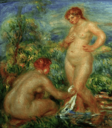 Zwei Badende – Pierre-Auguste Renoir Pierre-Auguste Renoir 70x70