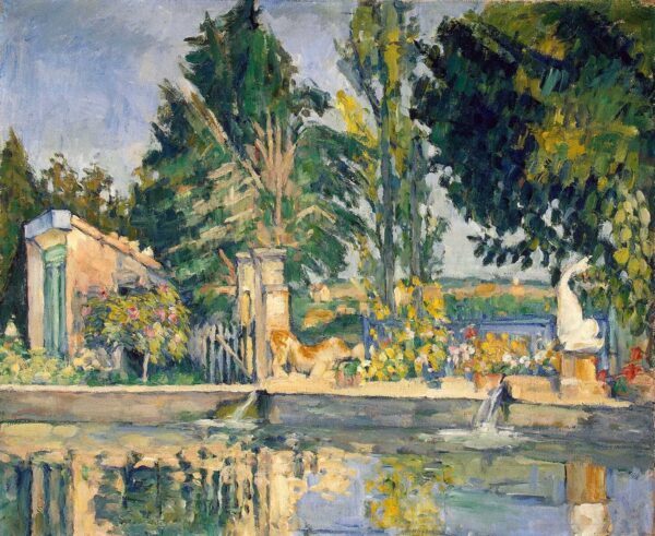 Der Teich von Jas de Bouffan – Paul Cézanne Paul Cézanne 85x75