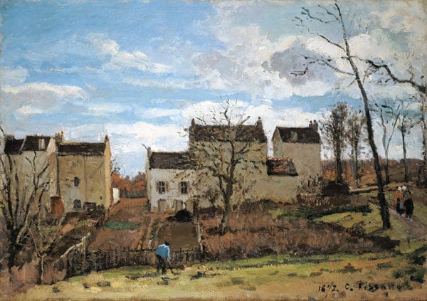 Frühling in Pontoise – Camille Pissarro Camille Pissarro 105x70