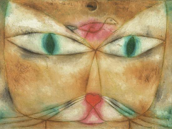 Chat und Vogel – Paul Klee Paul Klee 85x75