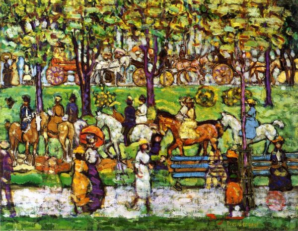 Central Park – Maurice Prendergast Maurice Prendergast 85x75