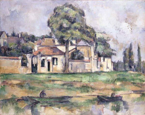 Ufer der Marne – Paul Cézanne Paul Cézanne 85x75