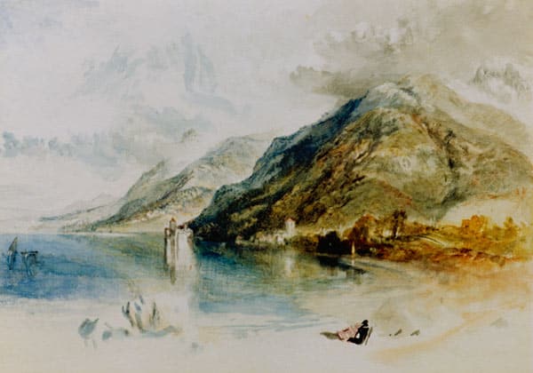 Schloss Chillon – William Turner J.M.W. Turner 105x70