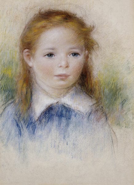 Porträt eines Mädchens – Pierre-Auguste Renoir Pierre-Auguste Renoir 70x105