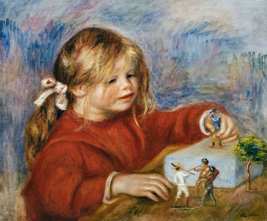 Claude Renoir spielt – Pierre-Auguste Renoir Pierre-Auguste Renoir 85x75