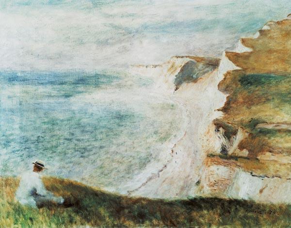 Falaises von Pourville – Pierre-Auguste Renoir Pierre-Auguste Renoir 85x75