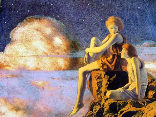 Zufriedenheit – Maxfield Parrish Maxfield Parrish 85x75