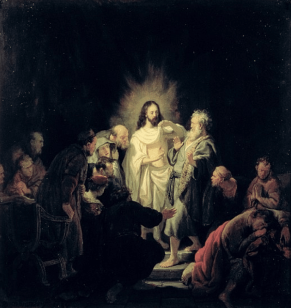 Die Ungläubigkeit des Thomas – Rembrandt van Rijn Rembrandt van Rijn 70x70