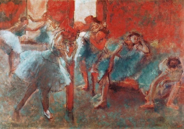 Tänzer bei der Probe – Edgar Degas Edgar Degas 105x70