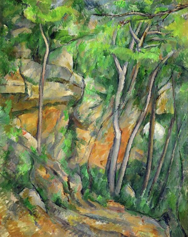 Im Park des Château Noir – Paul Cézanne Paul Cézanne 70x85