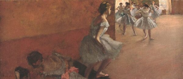 Tänzer auf einer Treppe – Edgar Degas Edgar Degas 160x70