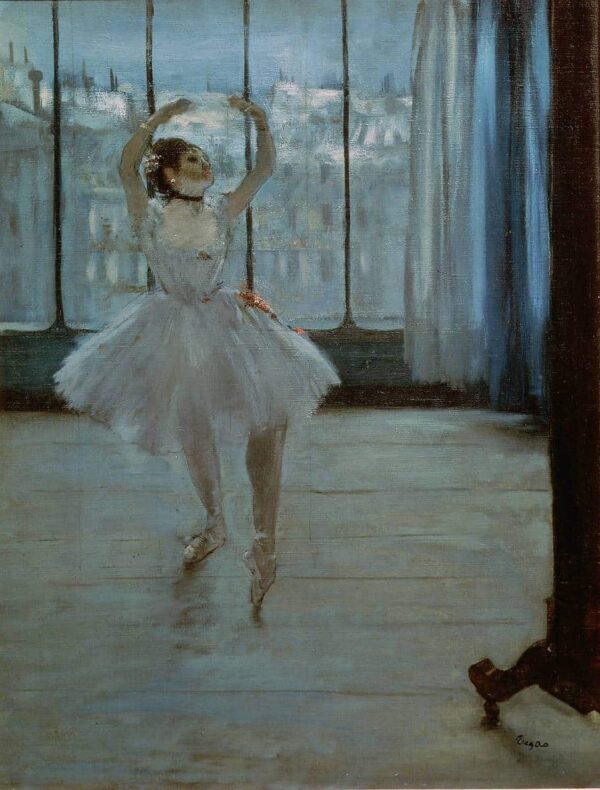 Tänzerin vor einem Fenster – Edgar Degas Edgar Degas 70x85