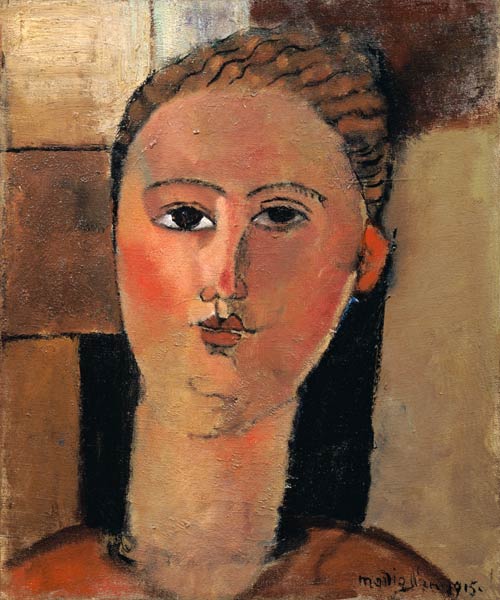 Das Gesicht in Rot – Amedeo Modigliani Amedeo Modigliani 70x85