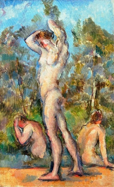 Das Bad – Paul Cézanne Paul Cézanne 70x105