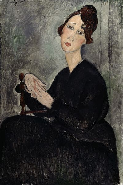 Porträt von Dedie – Amedeo Modigliani Amedeo Modigliani 70x105