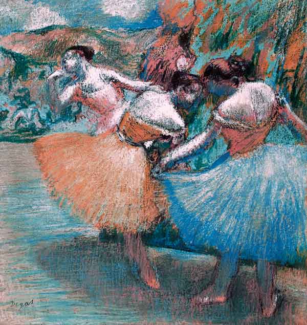 Drei Tänzerinnen – Edgar Degas Edgar Degas 70x70