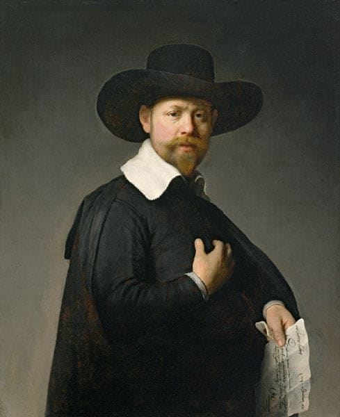 Der Händler Martin Looten – Rembrandt van Rijn Rembrandt van Rijn 70x85