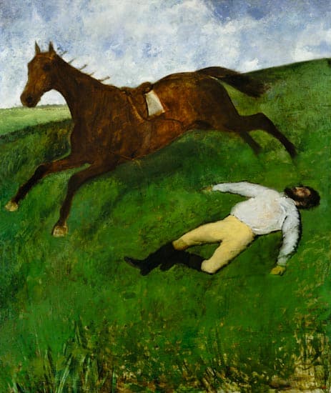 Der gefallene Jockey – Edgar Degas Edgar Degas 70x70