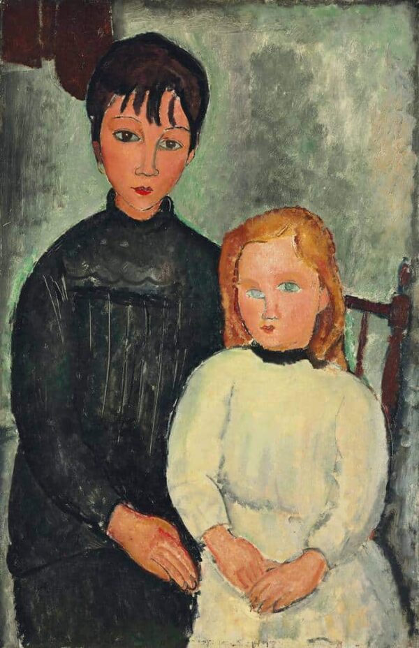 Die beiden Mädchen – Amadeo Modigliani 70x105