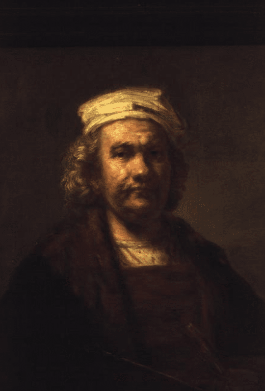 Selbstporträt c.1660 – Rembrandt van Rijn Rembrandt van Rijn 70x105